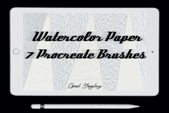 7 Watercolor Paper Procreate Brushes for Realism
