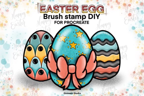 Easter Egg Brushes DIY: A Digital Stamp Set for Procreate