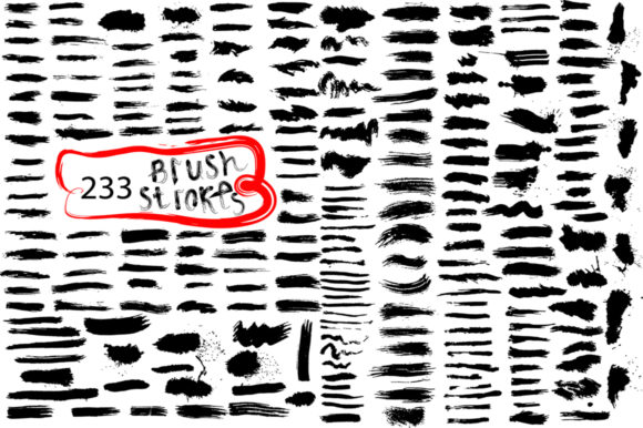 Elevate Designs with Hand Drawn Grunge Brushes