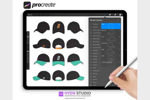 Elevate Fashion Art with Procreate Stamps