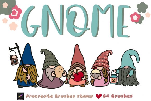 Elevating Digital Design Workflows with the GNOME Procreate Brushes Stamp Collection