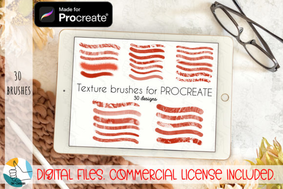 Mastering Digital Realism: The Strategic Value of the 30 Texture Brushes Bundle for Procreate