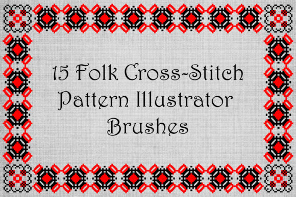 Reviving Ancient Folk Art with Digital Precision: The Power of Ukrainian Cross-Stitch Brushes