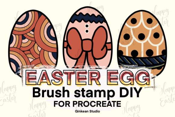 Streamlining Spring Design with 23 Easter Egg DIY Procreate Brushes