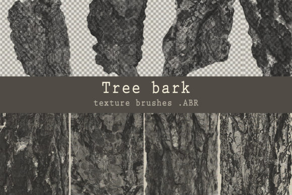 Tree Bark Texture Brushes for Digital Art