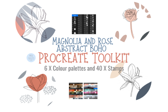 Unlock Your Creative Flow with the Boho Abstract Procreate Brushes Toolkit