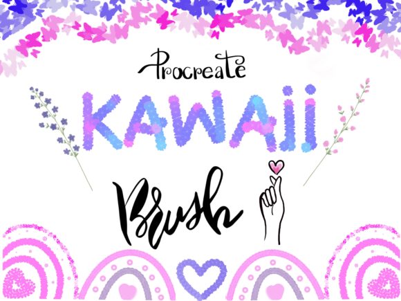 Unlock Your Creative Potential with 36 Procreate Kawaii Brushes and Cute Brush Sets