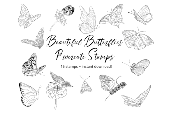 Unlocking Creative Potential with Butterflies Procreate Stamp Brushes