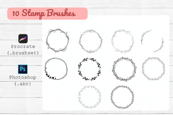 Unlocking Digital Creativity: A Guide to Procreate and Photoshop Stamp Brushes and Wreath Collections